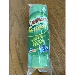 Libman Nitty Gritty Roller Mop Refill Head Replacement Green Yellow NEW!